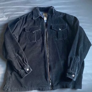Mens Black Corduroy Jacket